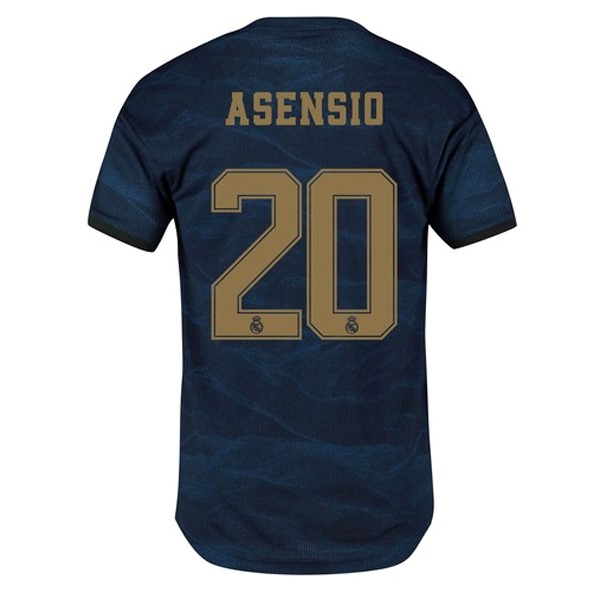 Camiseta Real Madrid NO.20 Asensio Segunda equipación 2019-2020 Azul